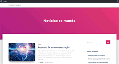 Desktop Screenshot of portaldosudeste.com